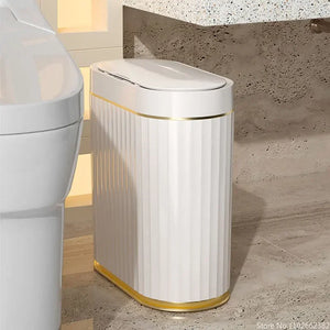 5L/7L/9L Smart Trash Can Electronic Automatic Smart Sensor Garbage Bin Household Toilet Waste Garbage Can for Kitchen Bathroom