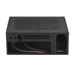 A09 3.8L ITX Chassis A4 HTPC Portable Computer PC Support PCIe 2.5' SSD Drive Mini IPC Flex PSU Case - Stereotech