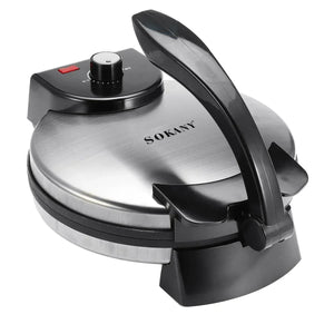 Houselin Crepe Maker 10-inch Cook Area, Tortillas and Pancakes, Roti Maker - Stereotech