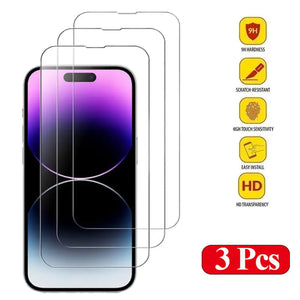 Tempered Glass for iPhone 14 Pro 15 13 12 11 pro - Stereotech