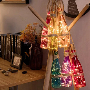 Battery Powered Wine Bottle Cork Lights - Stereotech