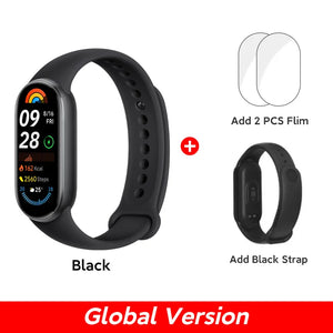 [World Premiere]Global Version Xiaomi Smart Band 9 150+ Sports Modes Sleep Monitoring 1.62" AMOLED Display 21-day Battery Life