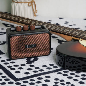 IRIN AG-01 Electric Guitar Amplifier 5W Bluetooth Acoustic Guitar Speaker Portable Mini Instrument Amplifier Amp Accessories