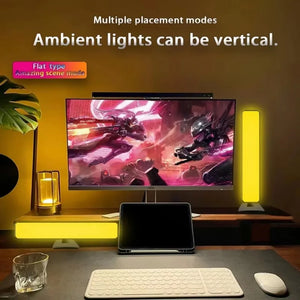 Tuya Smart RGB Table Light App Remote Control Pickup Music Rhythm Lights Car TV Game Computer Desktop Decor Atmosphere Lamp