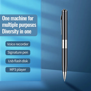 Mini Digital Voice Recorder Professional Digital Sound Audio Record Ballpoint Pen USB Flash Driver Mp3 Player 64GB