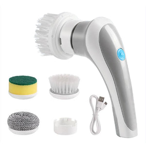 3-in-1Multifunctional Wireless Electric Cleaning Brush Bathroom Wash Brush Housework Kitchen Cleaning Dishwashing Brush Bathtub