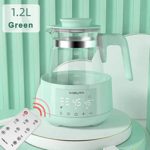 220V 800W 1.2L Electric Thermostatic Heating Water Kettle,Multi-function Baby Warm Milk Pot,With Remote Control,24 Hours Warmer