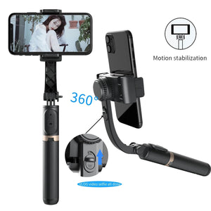 Xiaomi Gimbal Stabilizer Cellphone Tripod Stand Selfie Stick Adjustable Selfie Stick for Smartphone Gopro Vlog Record - Stereotech