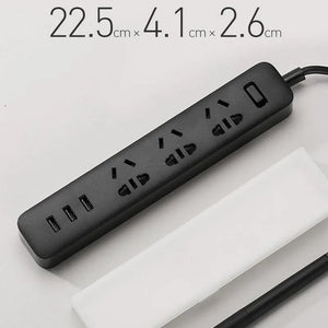 Original Xiaomi Smart Home Electronic Power Strip Socket Fast Charging 3 USB with 3 Sockets Standard Plug For Smart Home Life - Stereotech