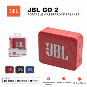 JBL GO 2 Bluetooth Wireless Speaker Subwoofer Soundbar Waterproof Portable Speakers Bluetooth Sound Box GO2 with Aux Audio Cable