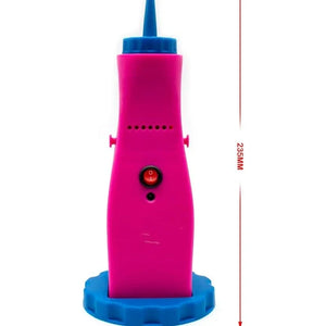 AC 100-240V Electric Long Bar Balloon Inflator Pump Pink Portable Balloon Inflating Machine ZS-509