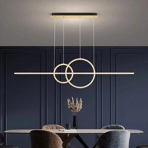 Modern Minimalist LED Pendant Lights for Living Dining Room Kitchen Food Tables Study Chandelier Home Decor Lusters Luminaires