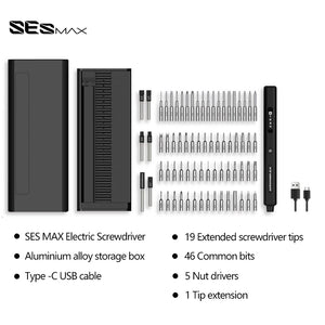 ARROWMAX (SES Max) Precision Electric Screwdriver Set Smart Motion Control Torque Rechargeable Cordless Screwdrivers New