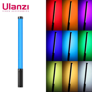 Ulanzi VL119 RGB Tube Light Handheld LED Video Light Wand Colorful Stick Light CRI 95+ 2500K-9000K Photography Studio Lighting - Stereotech