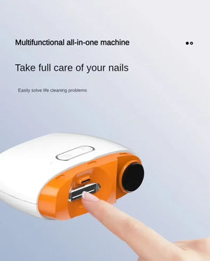 Xiaomi 2in1 Smart Electric Nail Clippers Automatic Polished Armor Trim Nail Clipper Smart Suitable For Children Nail Trimming