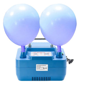 800W Electric Balloon Pump With Timer Dual Holes Professional Inflator With Memory Function Handle Foot Switch 110V 220V