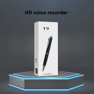 V9 Digital voice recorder professional audio recording 16GB 32GB 64GB 128GB voice recorder business meeting recording video pen