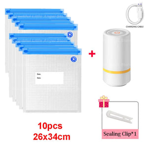 USB Rechargeable Electric Air Pump For 3D Printer Filament Vacuum Bags One-key Quick Pumping With Multi-application