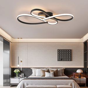 New Modern Led Ceiling Lights Black Ceiling Lamp for Living room Bedroom Studyroom led lights for room Ceiling Light Fixtures