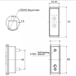 Electric Bathroom Towel Rack Timer Thermostat Smart Switch Heater for Towel Rail Black,Silver,White Bath Towel Dryer - Stereotech