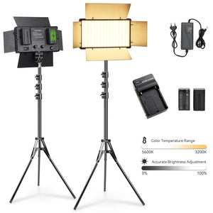 U600 LED Photo Studio Light for Tiktok Youbute Game Live Video Lighting Portable LED Video Recording Photography Panel Lamp