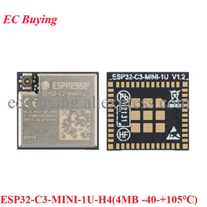 ESP32-C3-MINI-1 ESP32-C3-MINI-1U ESP32-C3 ESP32-C3FN4 Dual-mode 2.4GHz WiFi Bluetooth-compatible BLE 5.0 4MB FlashWireless Modul