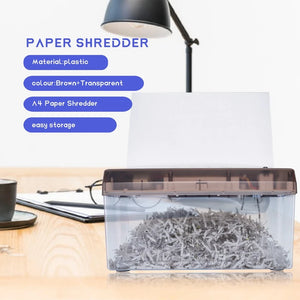 USB Electric Dual Purpose Paper Shredder Desktop Mini Financial Bill A4 Paper Shredder Paper Cutter For Home Office