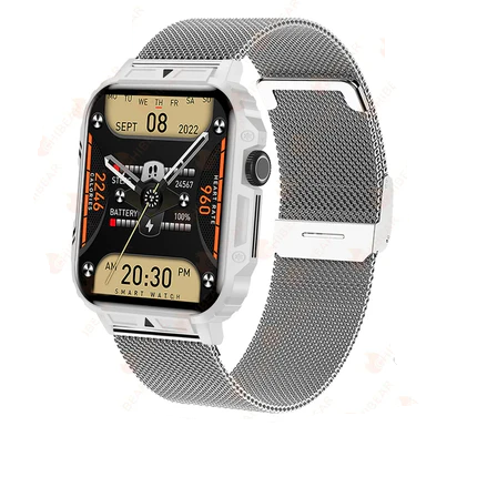 Military Outdoor GPS Sports Smart Watch Black net