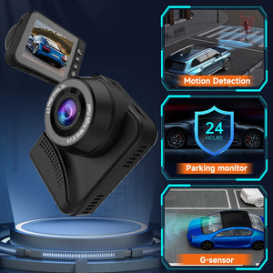 BEPOCAM ZD35 Dash Cam for Car Camera Front and Rear 2.5K WIth WiFi Dashcam Auto Night Vision Parking Monitor Recorder Black Box