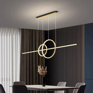 Modern Minimalist LED Pendant Lights for Living Dining Room Kitchen Food Tables Study Chandelier Home Decor Lusters Luminaires