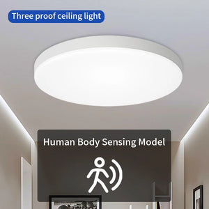 Motion Sensor Light 12W 18W 24W 36W Radar sensing Light For Balcony Bathroom Aisle Garage Led Celling Human body sensor light