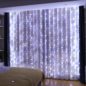 Curtain Garland Fairy Lights Festoon - Stereotech