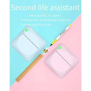 Fun Print Portable Thermal Self-adhesive Stickers Photo Printer HD Mini Bluetooth 57*25mm Supplies 2d Label Maker For Phone - Stereotech