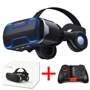 2024 G02ED VR shinecon 8.0 Standard edition and headset version virtual reality 3D VR glasses headset helmets Optional controlle