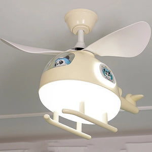 Modern ceiling fan lights, children's bedroom dining room ceiling fan lights, ceiling lights with led lights indoor lighting