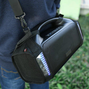 Fall-proof Carrying Strap Case for Tribit StormBox Blast Nylon Travel Protective Case Bag Big Speaker Box Travel Storage Bag