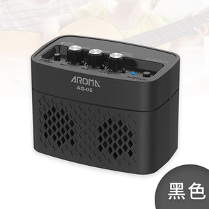 Free shipping! AG-05 5W output Portable Multi-functional Guitar Amplifier Recorder Speaker