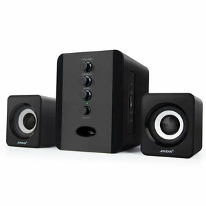 Bluetooth Wireless 2.1 3 Channel Bass Combination Compurtur Speaker Subwoofer 3.5mm Jack Music Loud Support FM TF USB