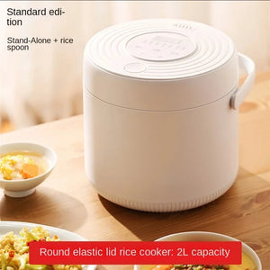 110V/220V Kitchen Smart Appliance with High-Pressure Dual Pots, Non-Stick Interior and Steaming Function, Electric Rice Cooker