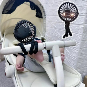 Rechargeable USB Baby Stroller Fan Hand Held
