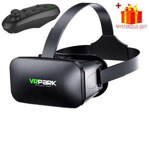 VR Glasses 3D Virtual Reality Headset Helmet For Phone Lenses Goggles Devices Viar Smart Smartphones Controller Cell Game Viewer