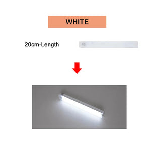 Motion Sensor Light Rechargeable LED Night Light Portable Under Cabinet Light with Magnetic for Bedroom Kitchen Closet Staircase