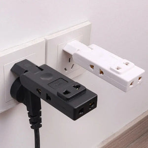 4 in 1 EU Electrical Socket 180 Degree Rotation Plug Adapter Extension Protable Power Converter Wall Outlet Plugs Adaptors