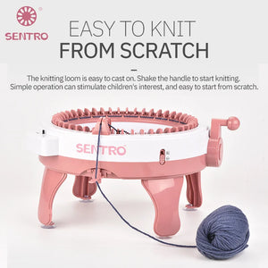 48 Needles Knitting Machine Breimachine Creative Manual DIY Loom Sentro Knitting Machine Tricoter Sewing Hat Sock Lazy Artifact