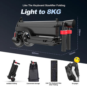 HX R36GL Adult Electric Scooter 350W 7.5AH Electric Kick Scooter Foldable 5.5 inch Wheel Self-Balance E Scooter