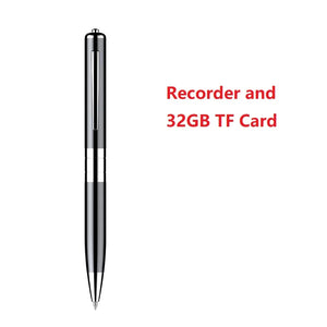 Mini Digital Voice Recorder Professional Digital Sound Audio Record Ballpoint Pen USB Flash Driver Mp3 Player 64GB