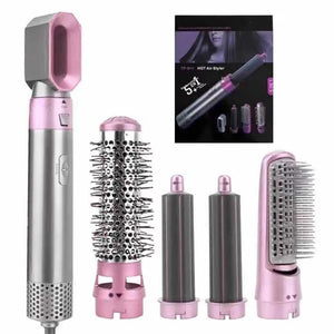 5-in-1 Hot Air Comb Multifunctional Automatic Curler Hair Dryer Hair Straightener professional hair styling tool Dyson Airwrap