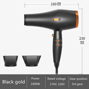 2024 Amazon's Same High-Speed Hair Dryer 2400W High-Power Quick Drying Hair Salon Dedicated Hair Dryer New Product