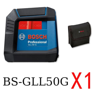 Bosch GLL50G/Gll3-60Xg 3D 3-Planes 12 Line Green Beam Gradienter Professional Laser Level Rangefinders Waterproof Dustproof