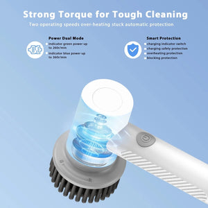 Xiaomi Wireless Electric Cleaning Brush Housework Kitchen Dishwashing Brush Bathtub Tile Professional Cleaning Brush Labor Savin